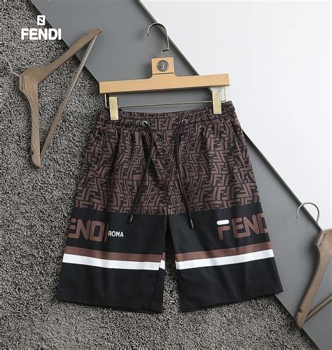 fendi piping shorts|Fendi pants men's.